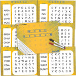 The Keeping Busy Word Search Puzzles for Seniors, Level 1.