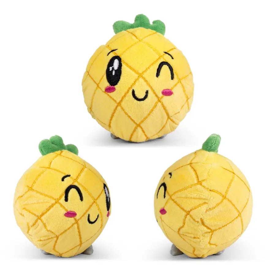 The Pineapple Fruit Bouncy Plushies.