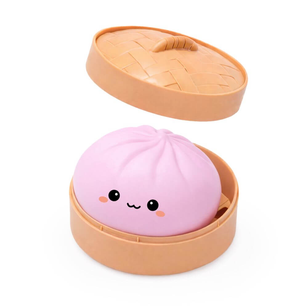 The light pink  Lucky Bao Mystery Squishy Dumpling.