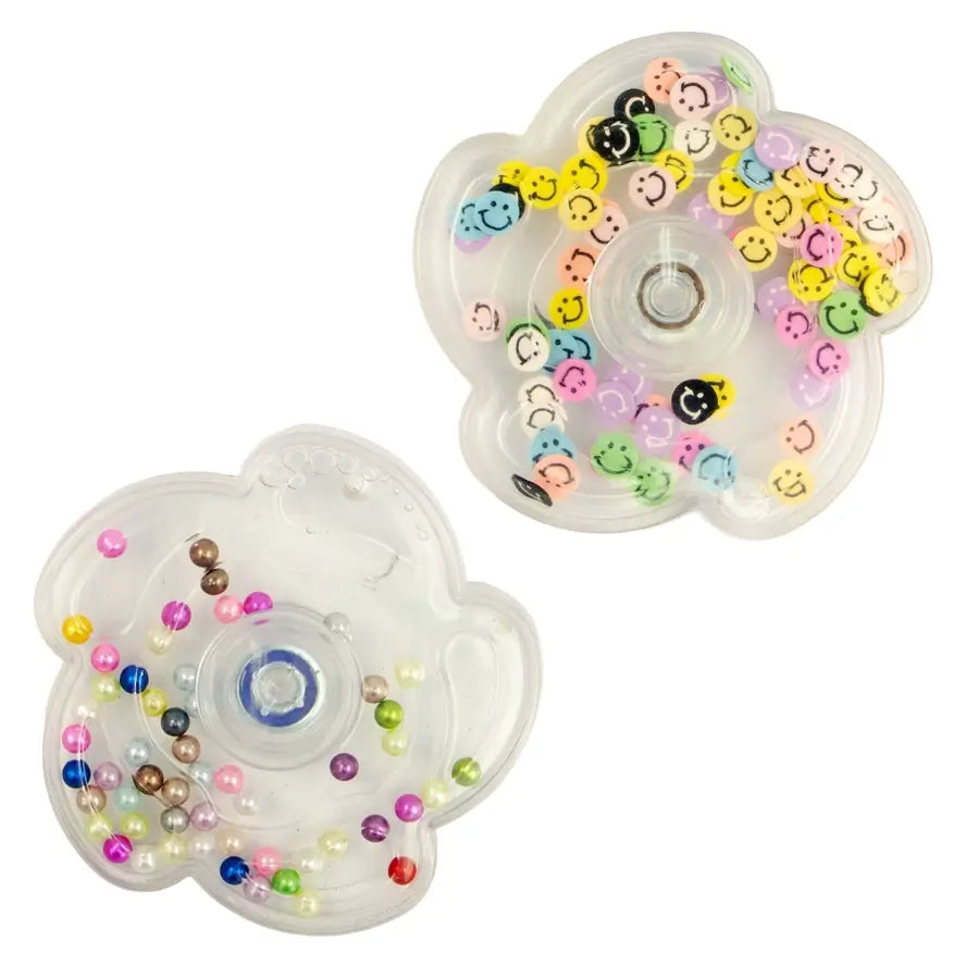 The Bead and Smiley Face Fidget Spinners.