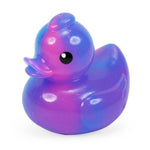 A purple and pink Stretchy Glow Duck.