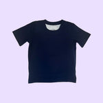 The Navy  Kids Compression Lined Sensory T-shirt.