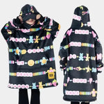 The front and backside of the Kids Friends Forever Hideout Hoodie.