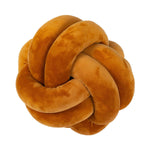 The Caramel Knotted Plush Sensory Pillow.