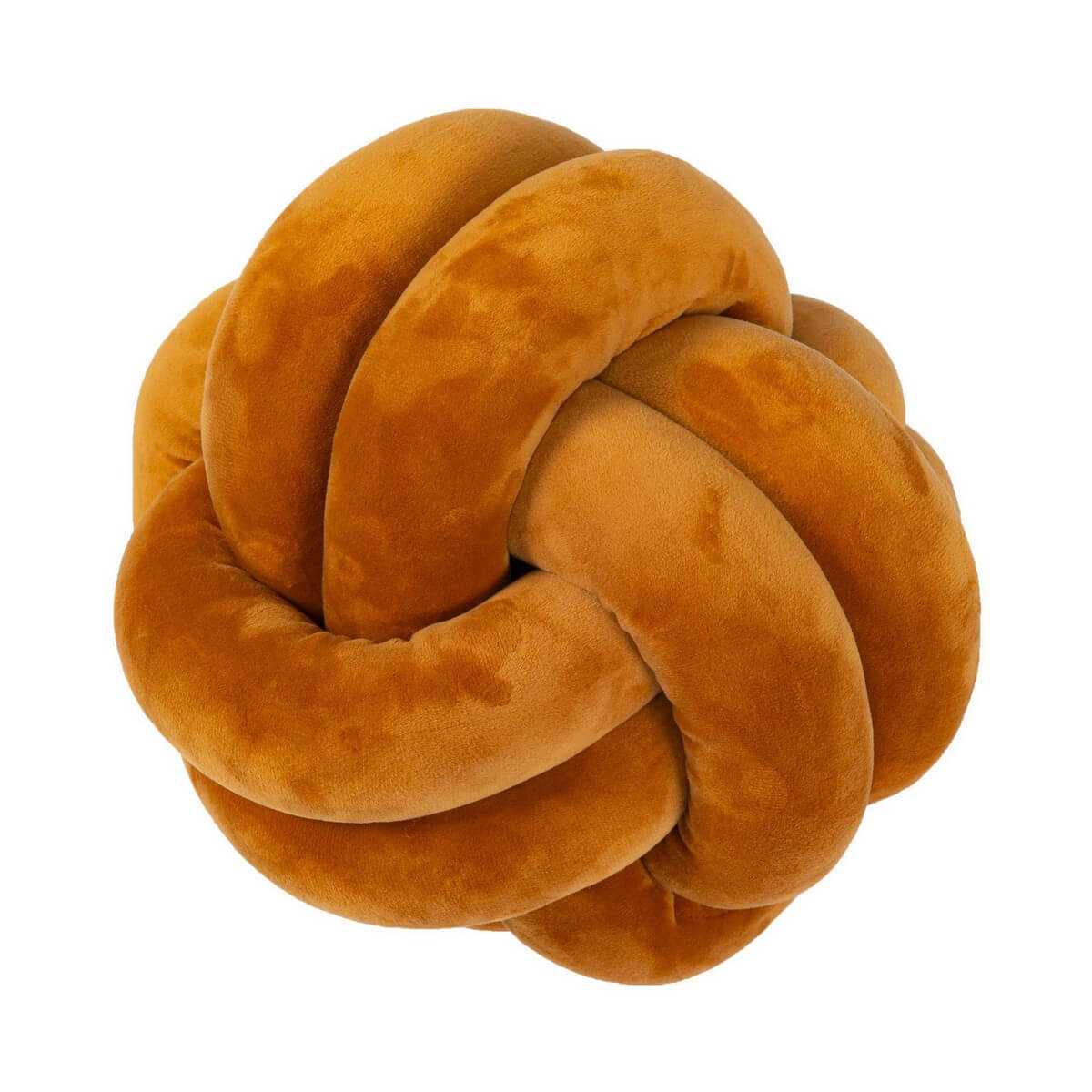 The Caramel Knotted Plush Sensory Pillow.