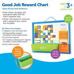 A look at the 1-piece set included in the Good Job Reward Chart.