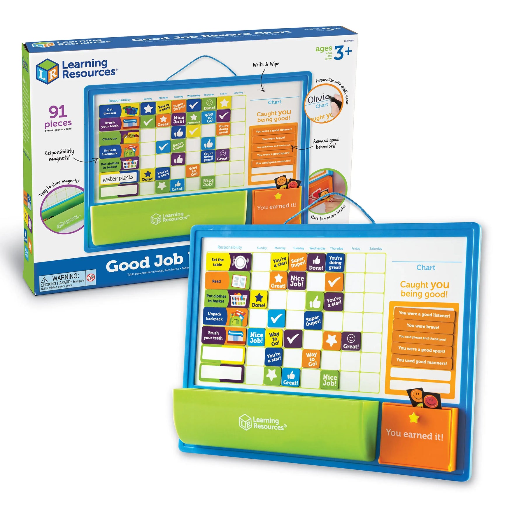The Good Job Reward Chart from Learning Resources.
