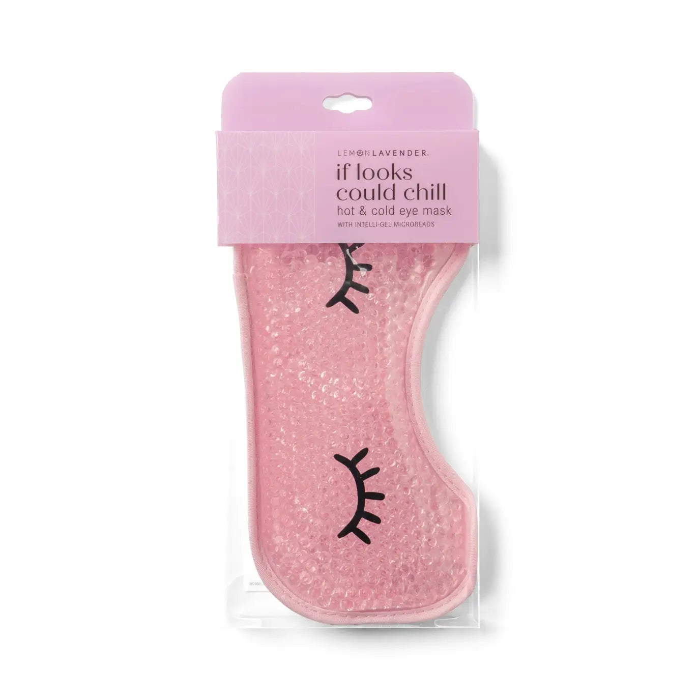 The pink  If Looks Could Chill Hot & Cold Gel Eye Mask.