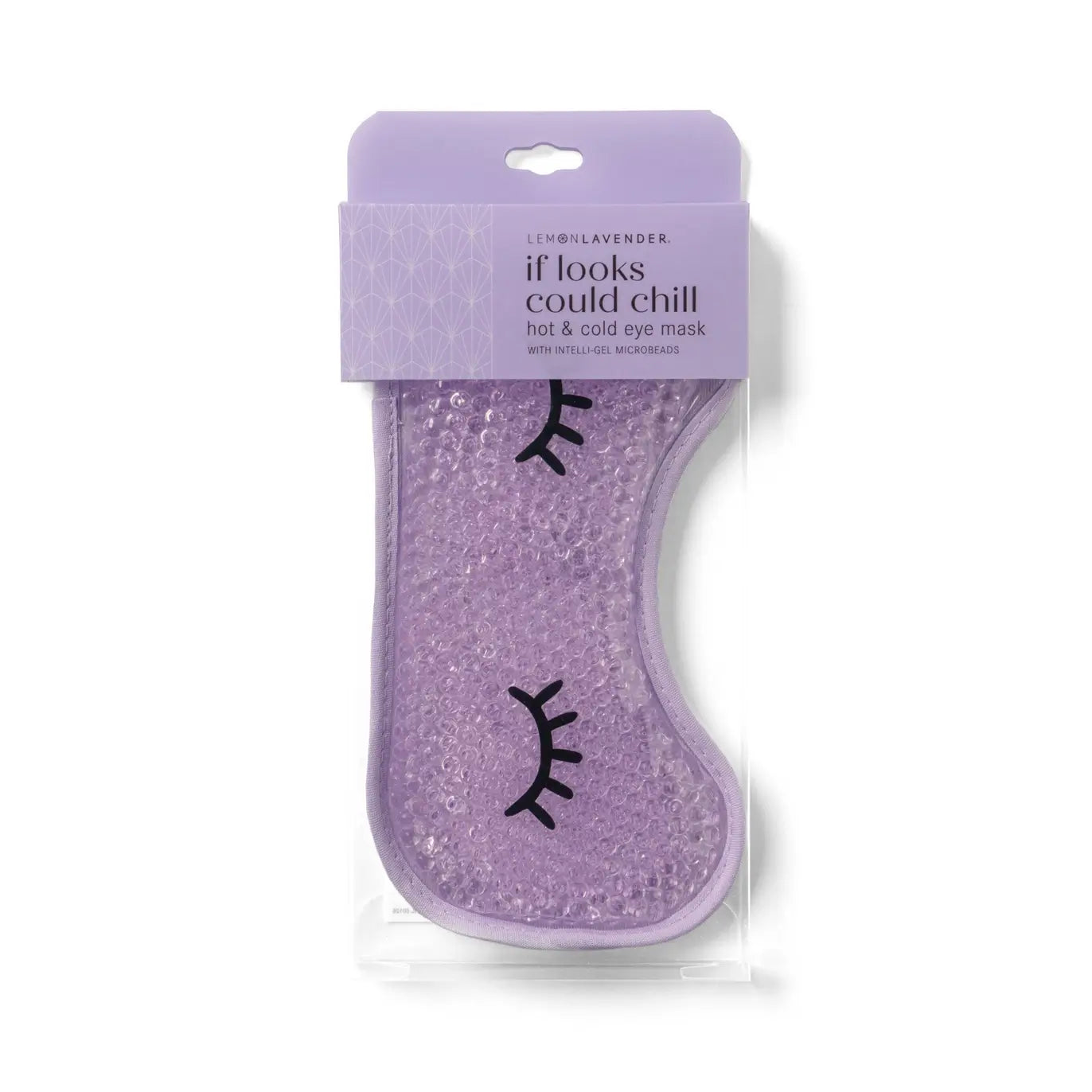 The purple  If Looks Could Chill Hot & Cold Gel Eye Mask.