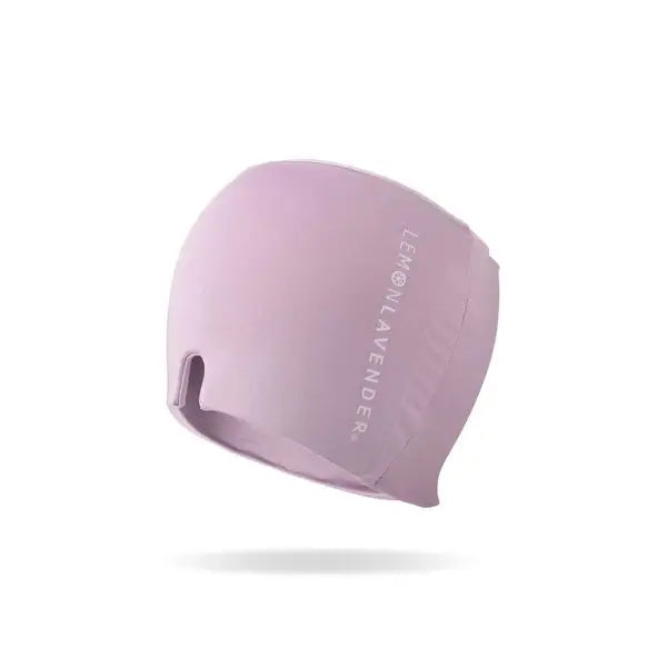 The lavender Out Cold Temp-Smart Migraine Cap.
