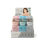 The Lemon Lavender Slow Your Roll Freezable Face Roller Massagers in their display box.