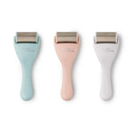 The three different variants of the Lemon Lavender Slow Your Roll Freezable Face Roller Massagers.