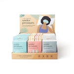 The display box of the Under Pressure Weighted Eye Masks.