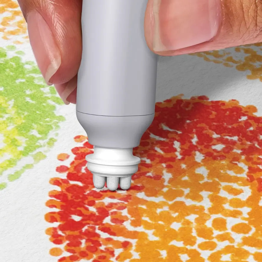 An up-close look at a Pogo-Dot marker.