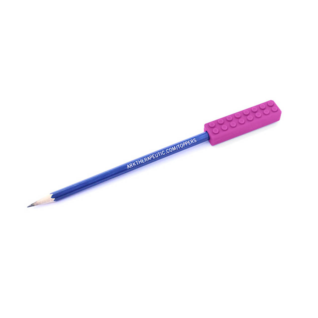 Ark Magenta Brick Stick Pencil Topper.