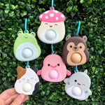 The Squishmallows Mega Pop It Keychain.