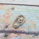 The silver Bicycle Chain Fidget.