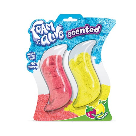 The Foam Alive Scented Strawberry Lemonade pack.