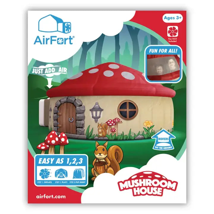 The Mushroom House AirFort.