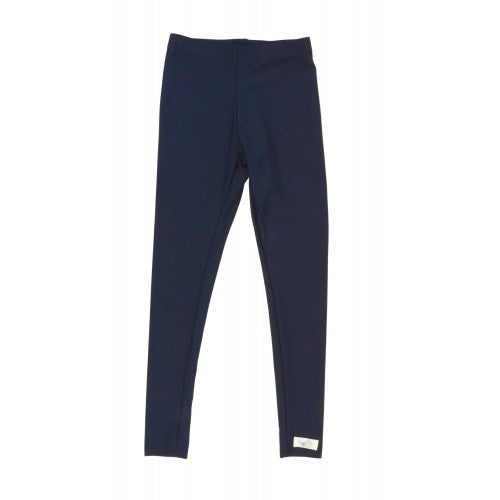 Navy Kozie Tagless 4-Way Nylon Compression Pants.