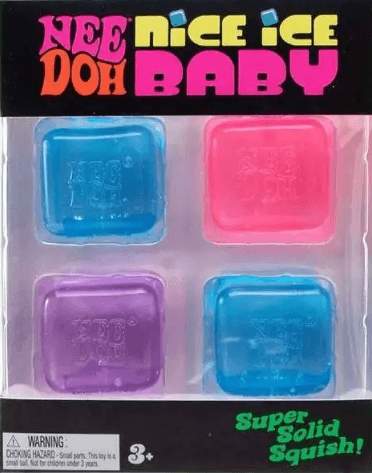 The product package for Nee Doh Nice Ice Baby 4-Pack.
