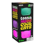 The product package for Teenie Nee Doh Cool Cats.