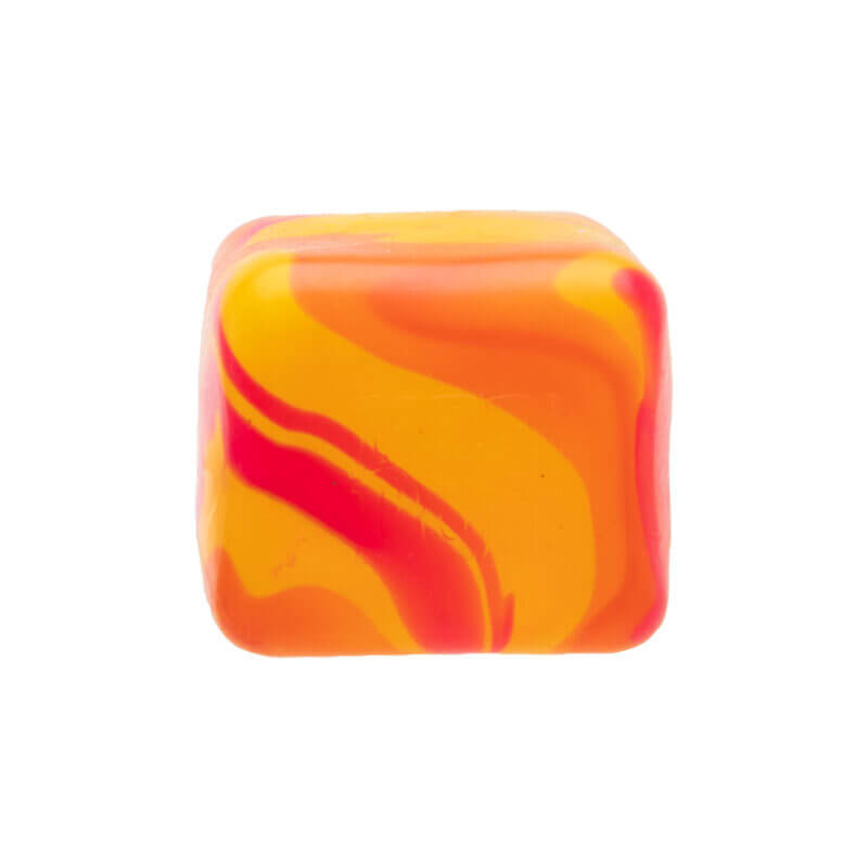 NeeDoh Nice Cube Swirl Orange.