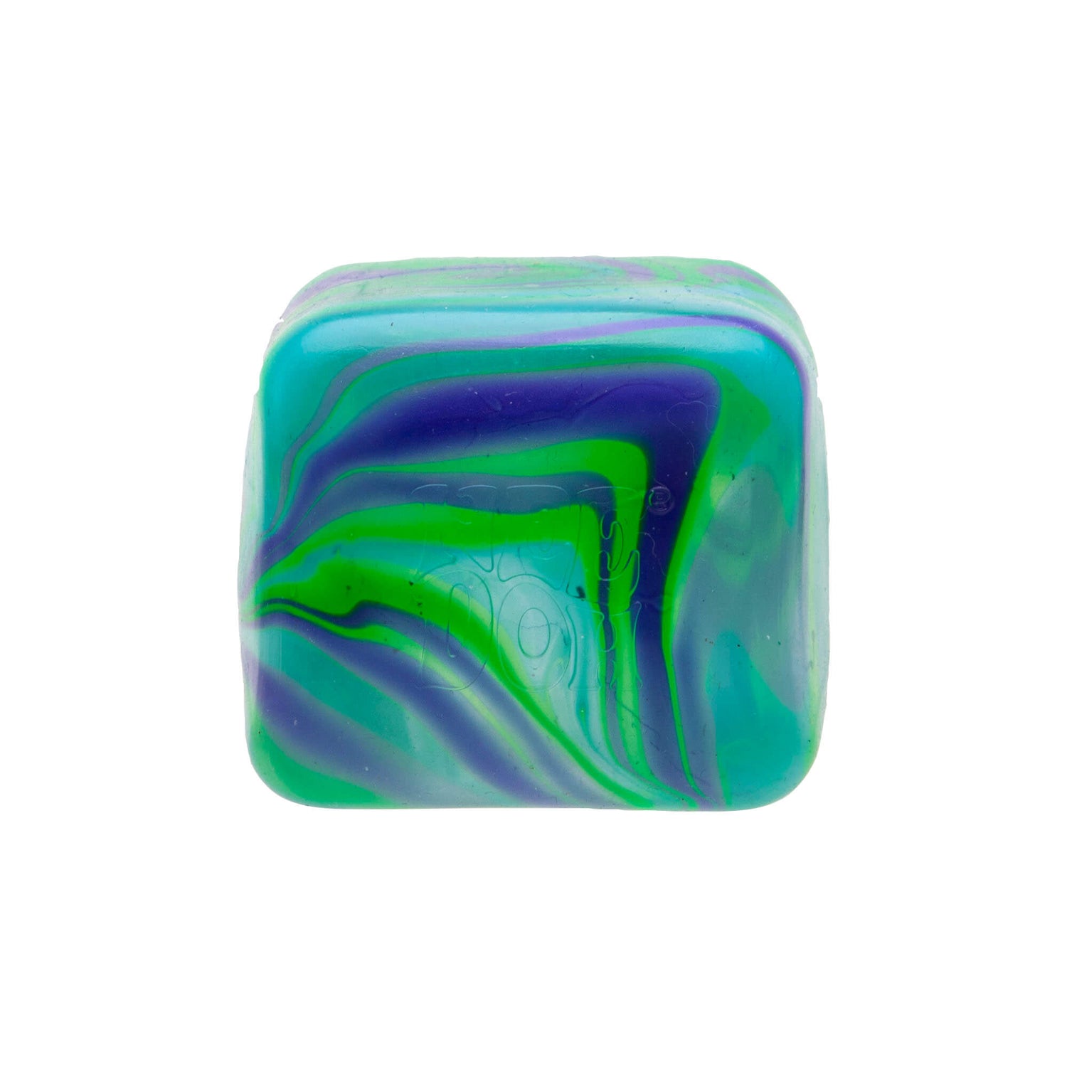 NeeDoh Nice Cube Swirl Green.