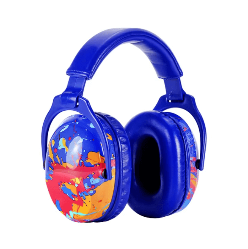 Oil Painting Kids Hearing Protection Earmuffs.