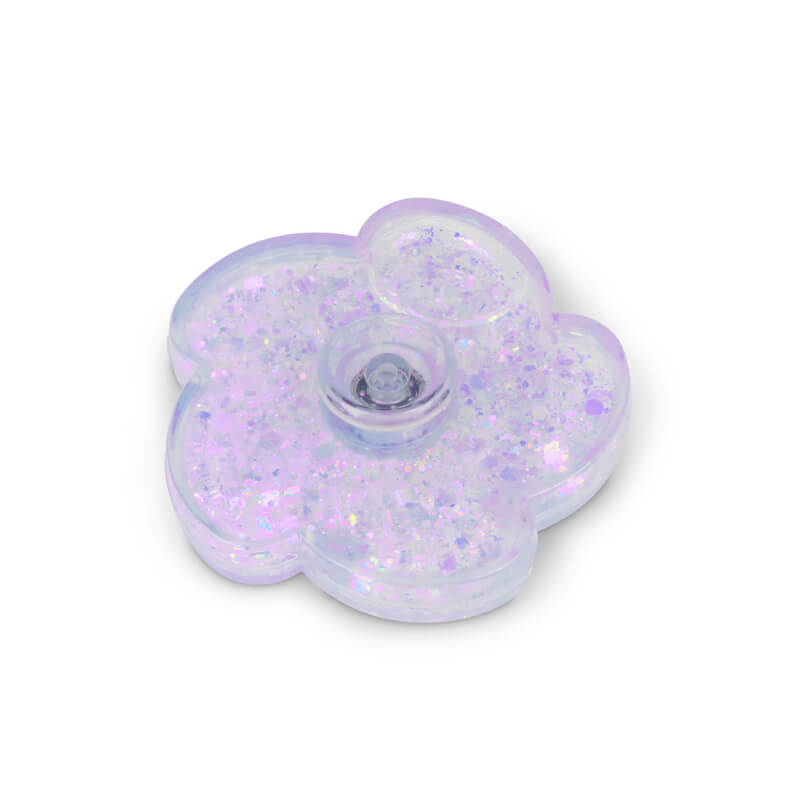 The purple-ish Liquid Glitter Fidget Spinner.