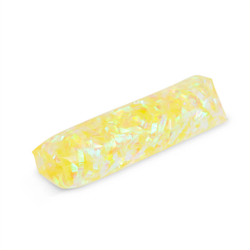 The yellow Shake & Shimmer Water Wriggler.