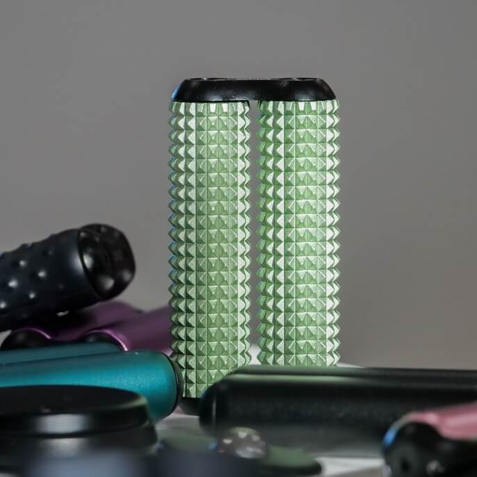 The Sage ONO Aluminum Acupressure Roller is surrounded by many other ONO Rollers.