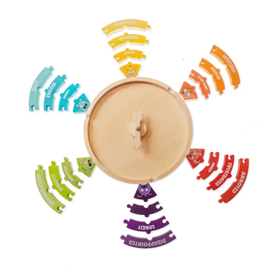One of the 3 games in the My Emotions Wheel Puzzle.