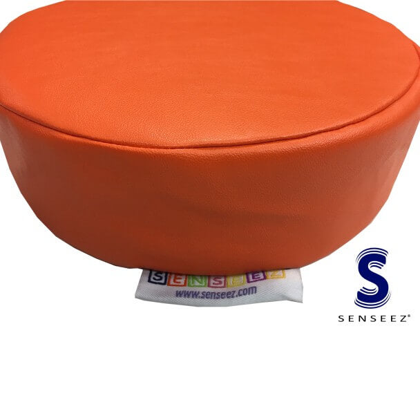 Orange Vinyl Senseez Vibrating Pillow.