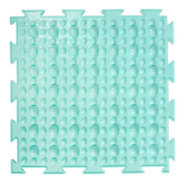 The teal stones mat.