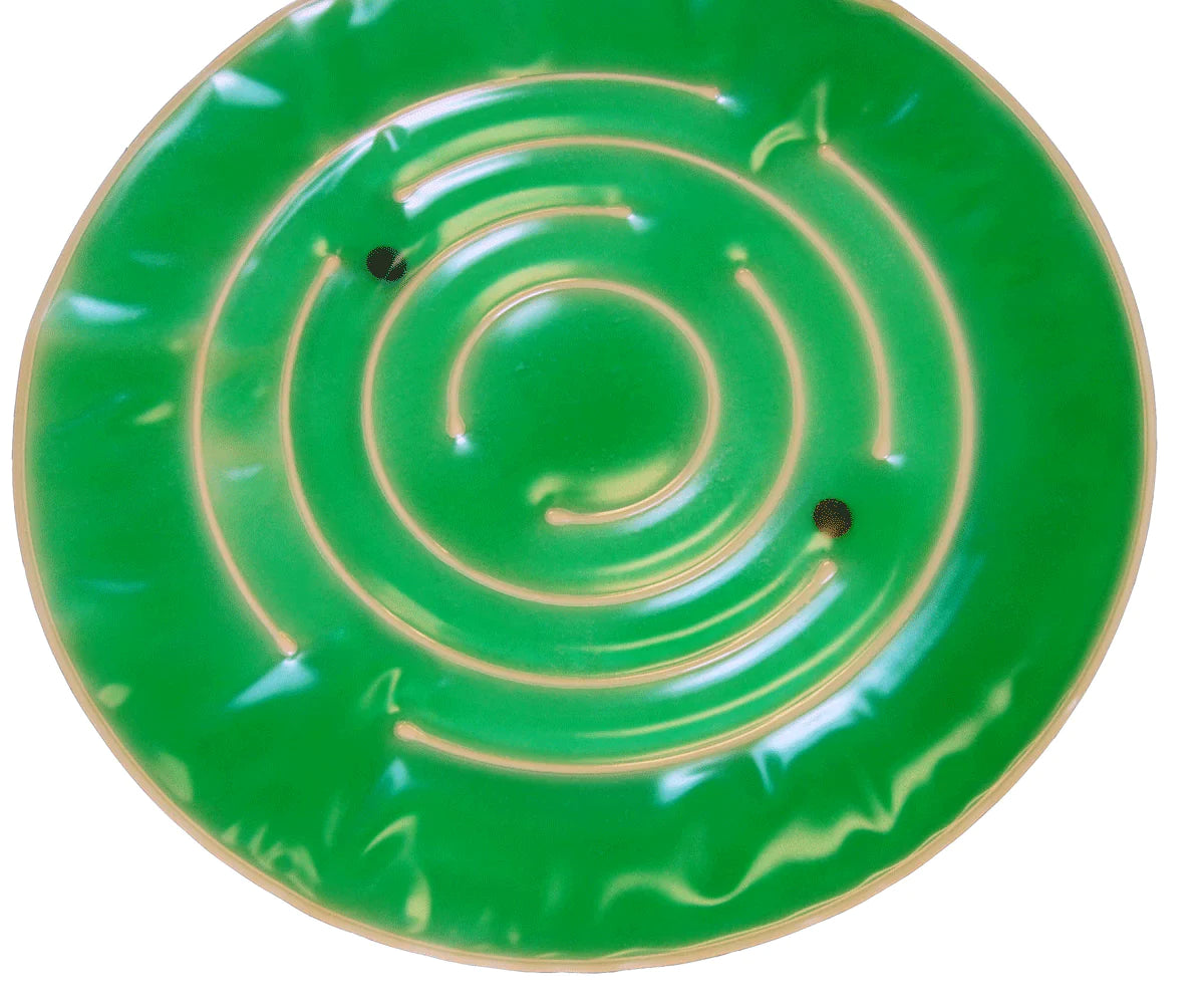 The green Gel Spiral Maze.