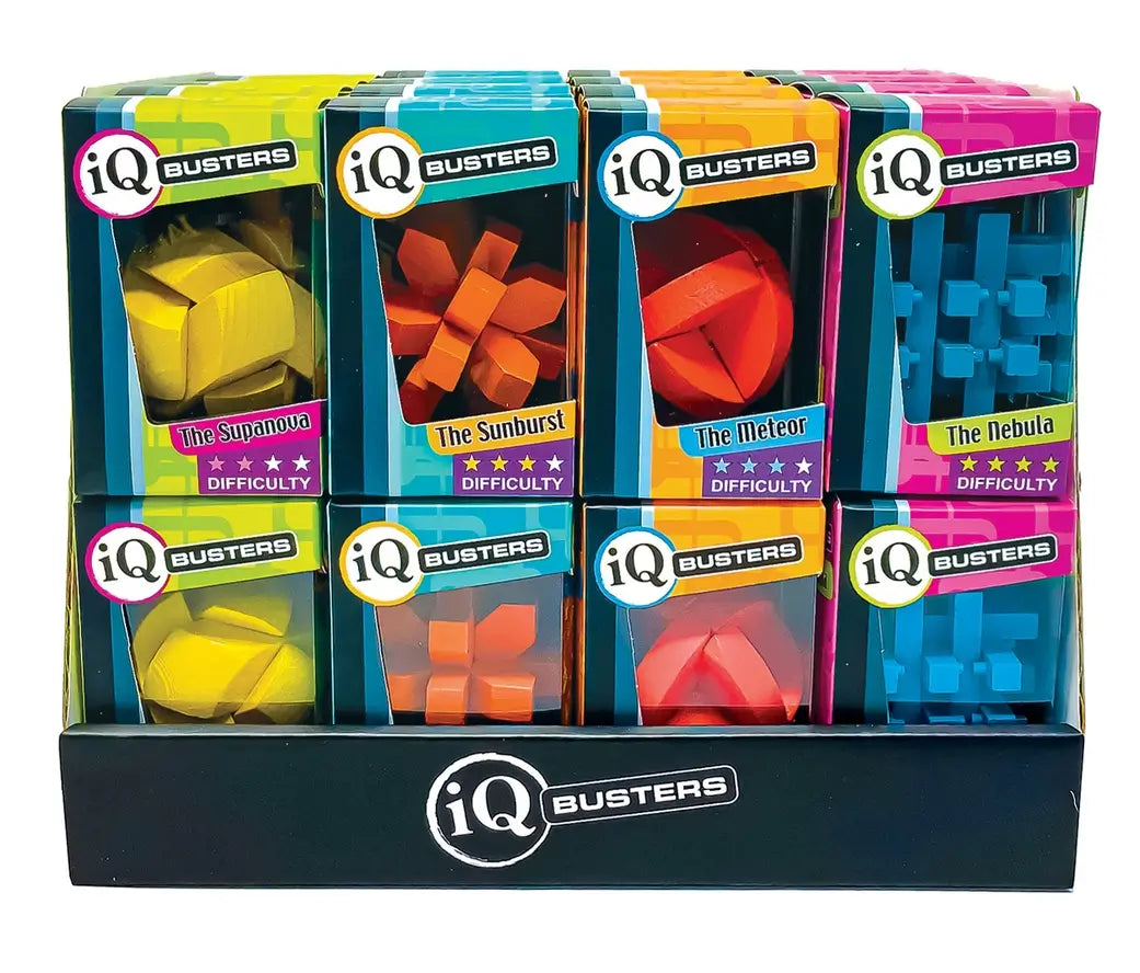 The IQ Busters Chroma colorful puzzles.
