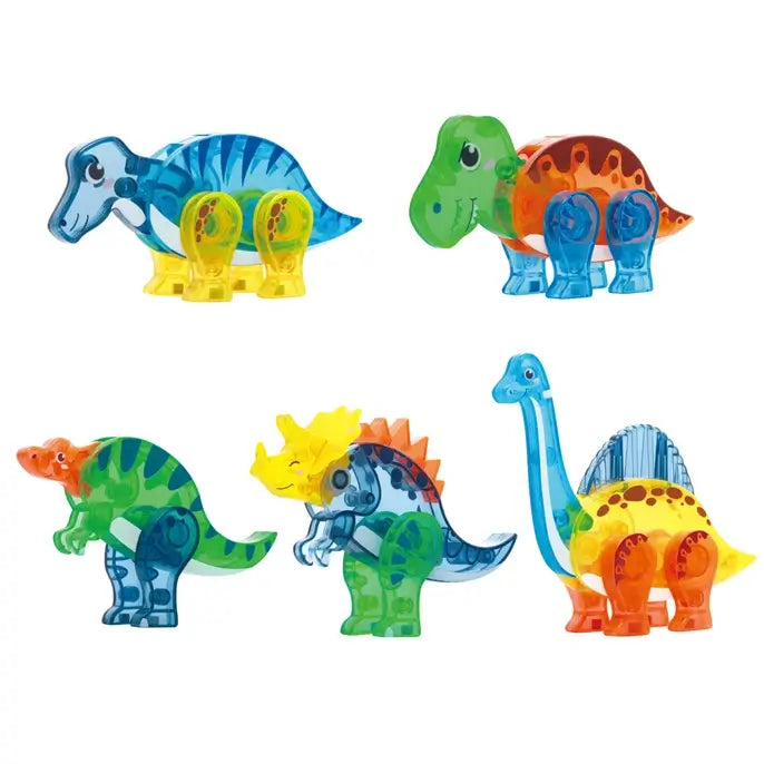 Interchangeable Dinosaur Action Figure Play Set.