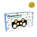 The product box for the Roll-Up Electronic Drum Kit.