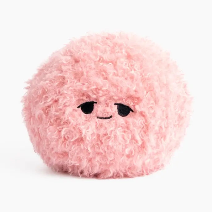 Pink Weighted Hug Ball, Happy/Sleepy, 3 lb.