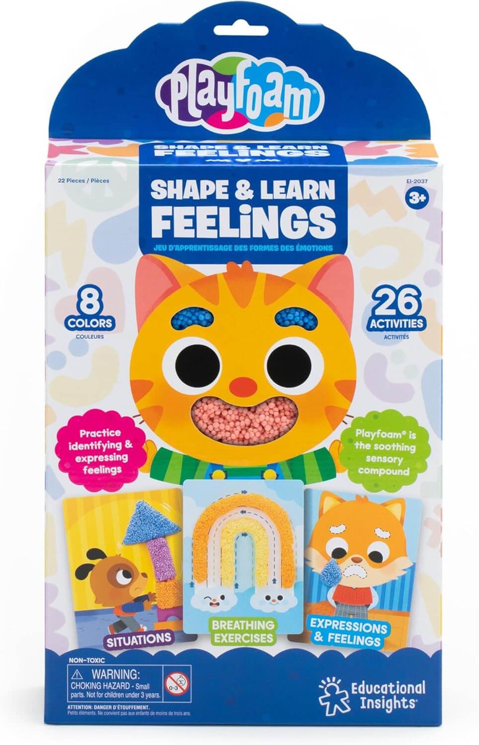 Playfoam Shape & Learn Feelings.