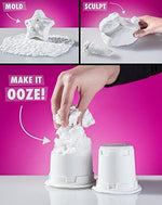 Three different pictographs of differently modeled Floof.