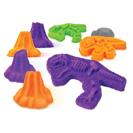 The Foam Alive Dinosaur Set molds.
