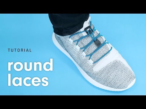 Xpand Quick-Release Round Shoe Laces