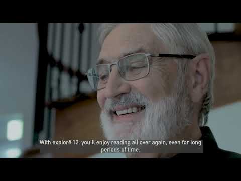 explorē 12 - Handheld Video Magnifier Kit with Reading Stand and Travel Bag