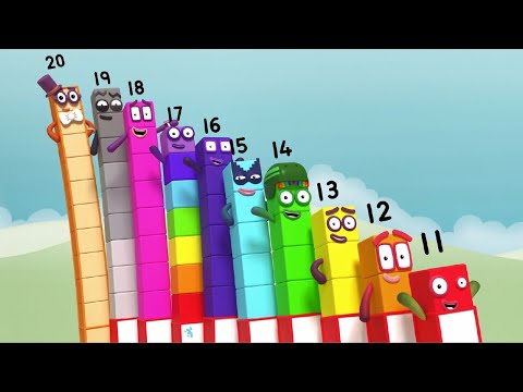 Mathlink Cubes, Numberblocks 11-20 Set