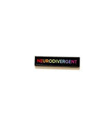 The Rainbow Neurodivergent Enamel Pin.