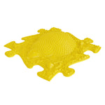 The yellow hedgehog in the Rainbow Sensory Playmat Set.