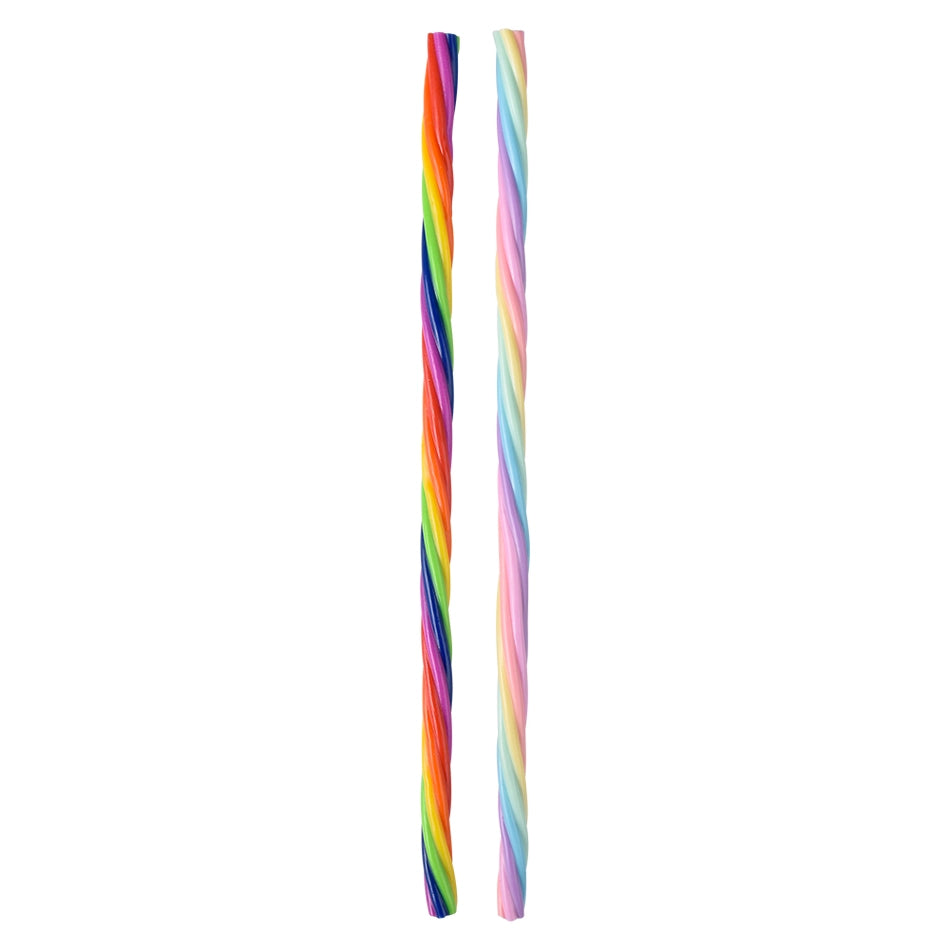 The 2 12" Rainbow Stretchy Noodles.