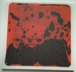 The Red and Black Liquid Floor Tile.